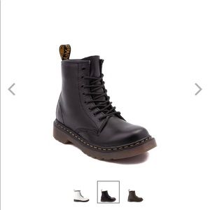 Black Doc Martens 8-eye boots